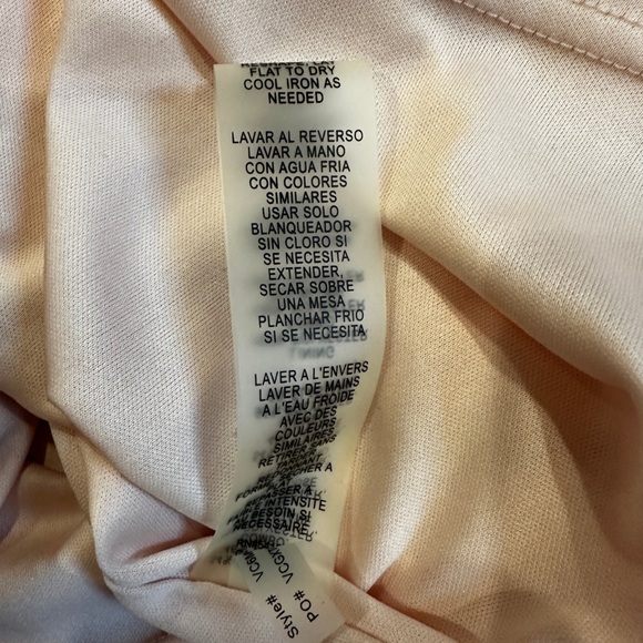 Vince Camuto Womens Pink Mock Neck Burnout Trapeze Cocktail Dress Size 10 - Picture 7 of 9